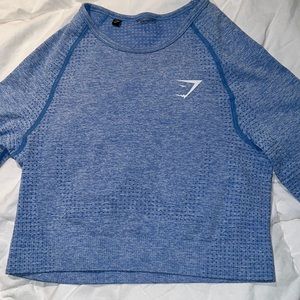 Gymshark Long Sleeve Cropped Workout Top